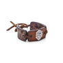 Tie One On Wristwear - Brown, Floral *NEW*
