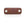 Inter Chainable Wristwear - Patent Brown Leather/Gold Mascot