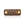 Inter Chainable Wristwear - Floral Copper Leather/Silver Chain