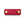 Inter Chainable Wristwear - Floral Red Leather/Silver Chain