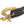 Inter Chainable Wristwear - Patent Black Leather/Gold Chain
