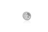 Inter Chainable Wristwear - Patent White Leather/Silver Ribbon