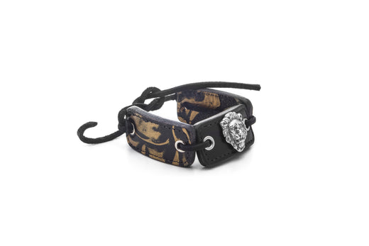 Tie One On Wristwear - Black, Gold w/ Mascot *NEW*
