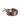 Tie One On Wristwear - Brown, Floral *NEW*