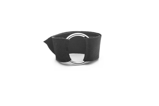 Wrap Around Wristwear - Black Leather