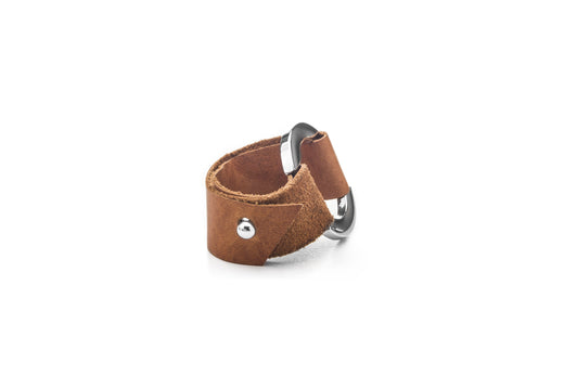 Wrap Around Wristwear Mini - Brown Leather