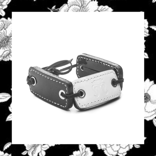 Tie One On Wristwear - Black, White *NEW*